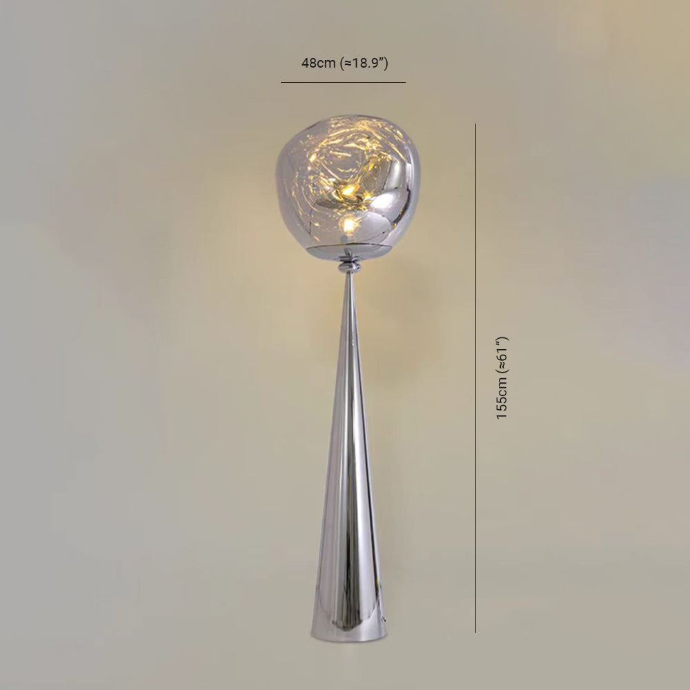 Lampadaire Design Italien Acrylique
