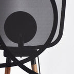 Lampadaire Géométrique Bois & Gris
