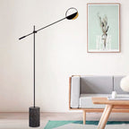 Lampadaire Linéaire Terrazzo Métal