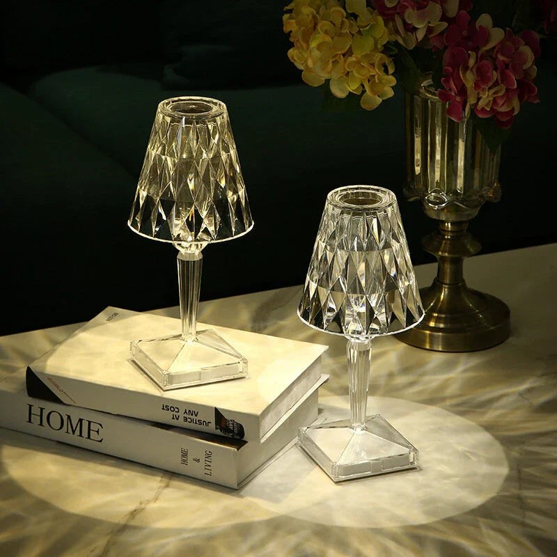 Lampe de Table en Cristal Tactile - Mantar