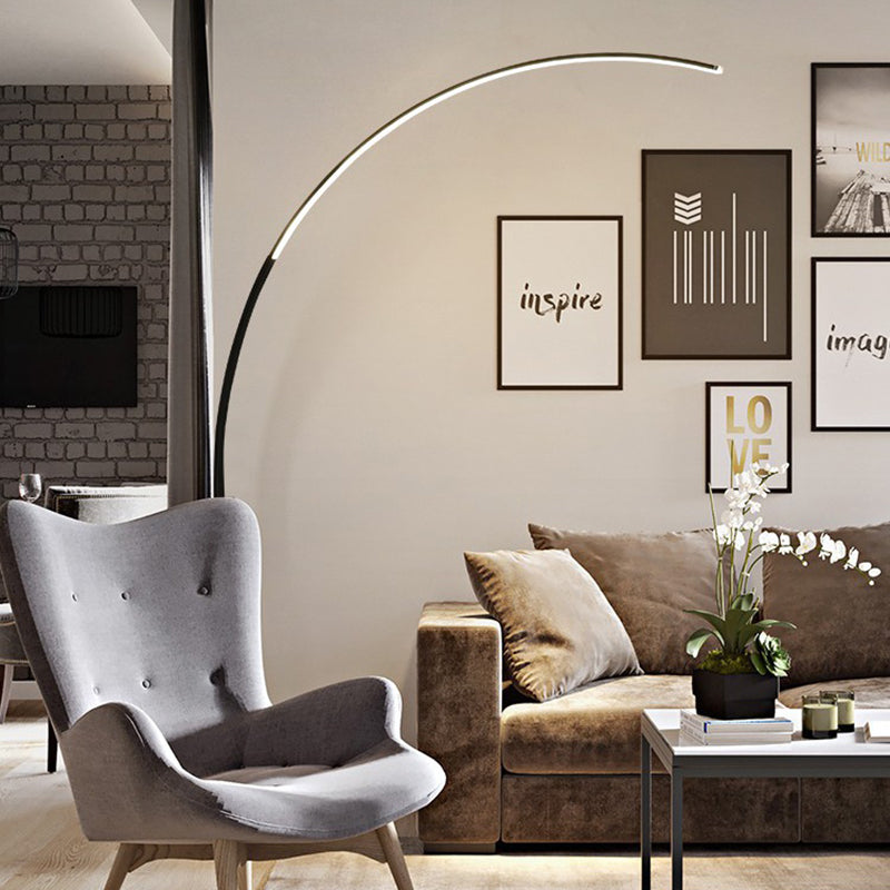 Lampadaire Arc Métal Acrylique