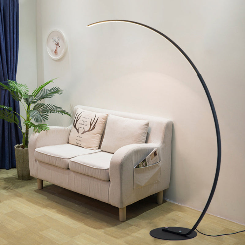 Lampadaire Arc Métal Acrylique