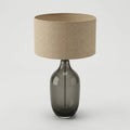 Lampe de Table Cristal & Tissu