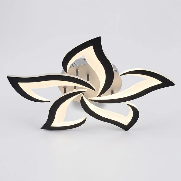 Plafonnier LED Lotus Tricolore design fleur moderne salon chambre