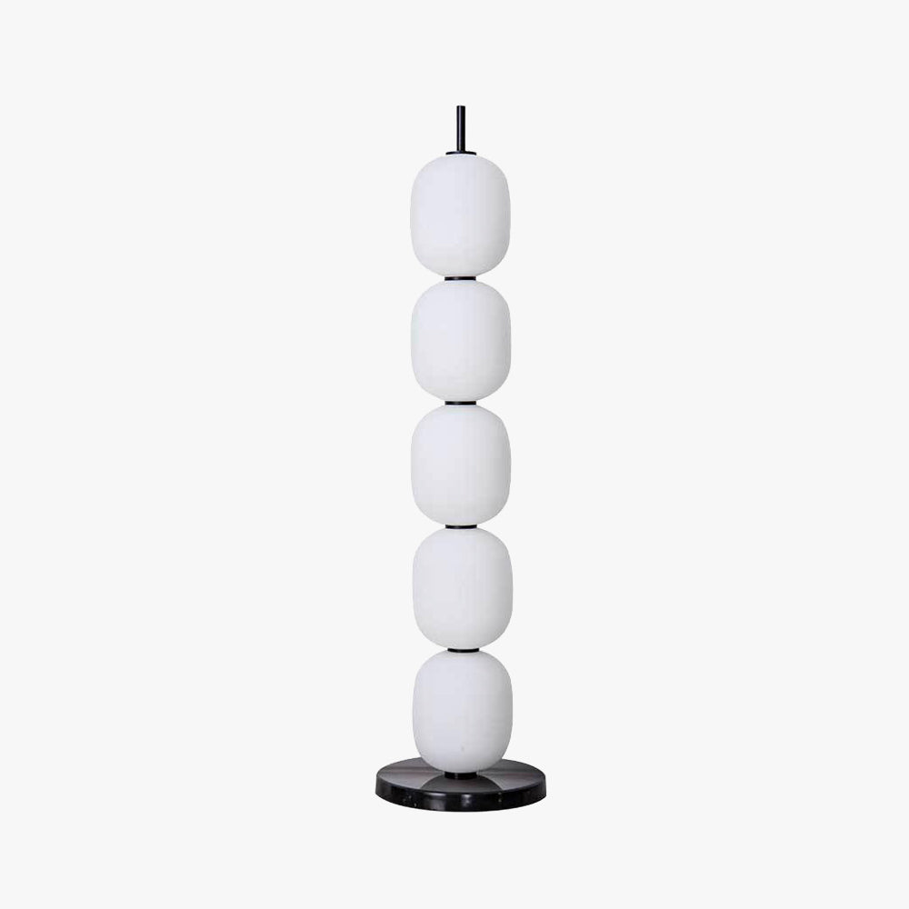 Lampadaire Lanterne Verre Blanc