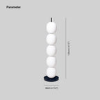 Lampadaire Lanterne Verre Blanc