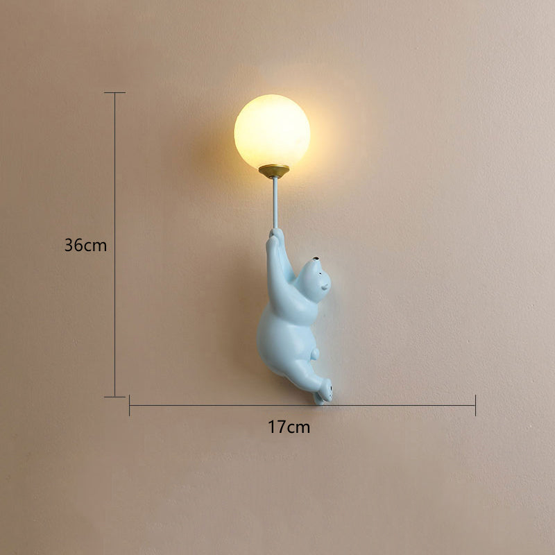 Applique Murale Ours Ballon