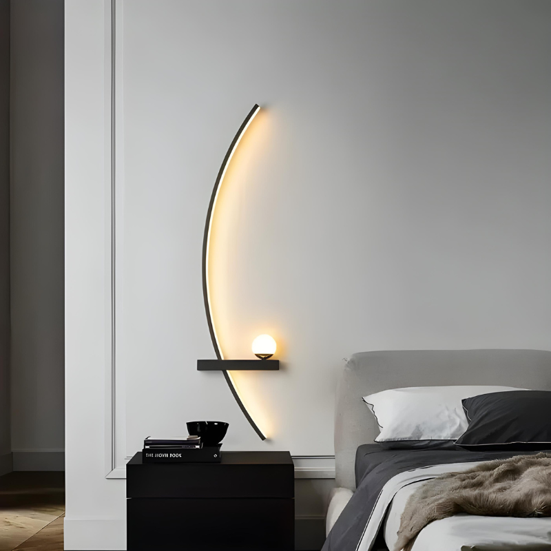 Applique Murale Arc Demi-Cercle