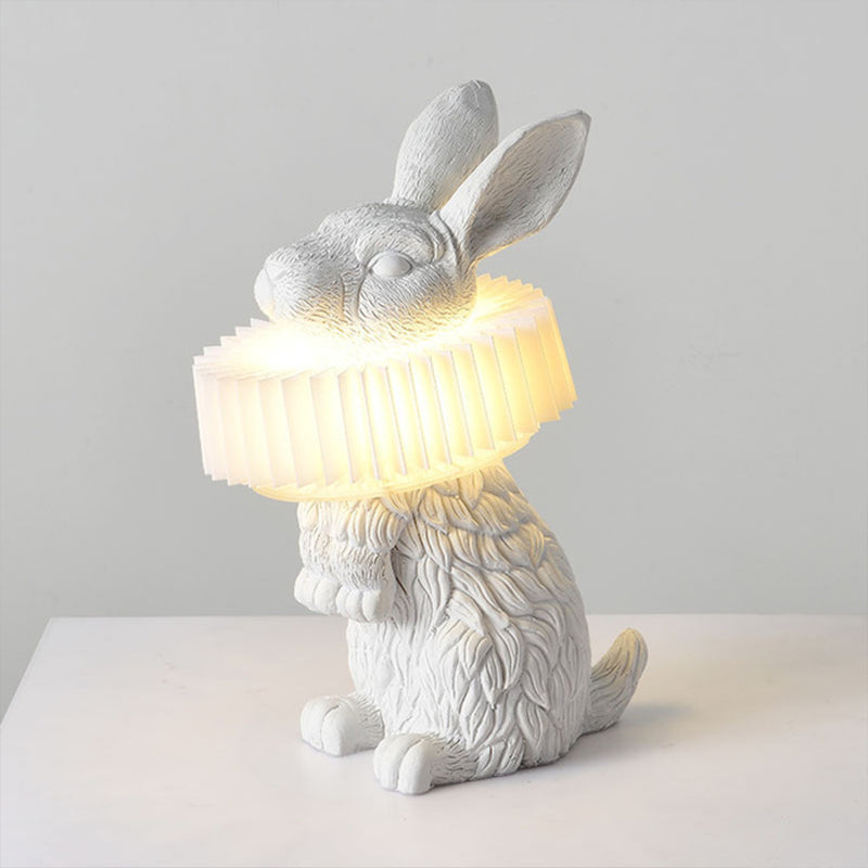 Lampe Veilleuse Lapin Résine