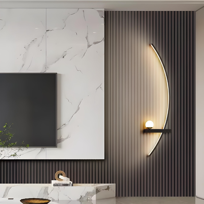 Applique Murale Arc Demi-Cercle