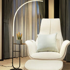 Lampadaire Arc Marbre Noir Chevet