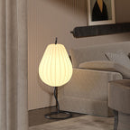 Lampadaire Poire Tissu Beige