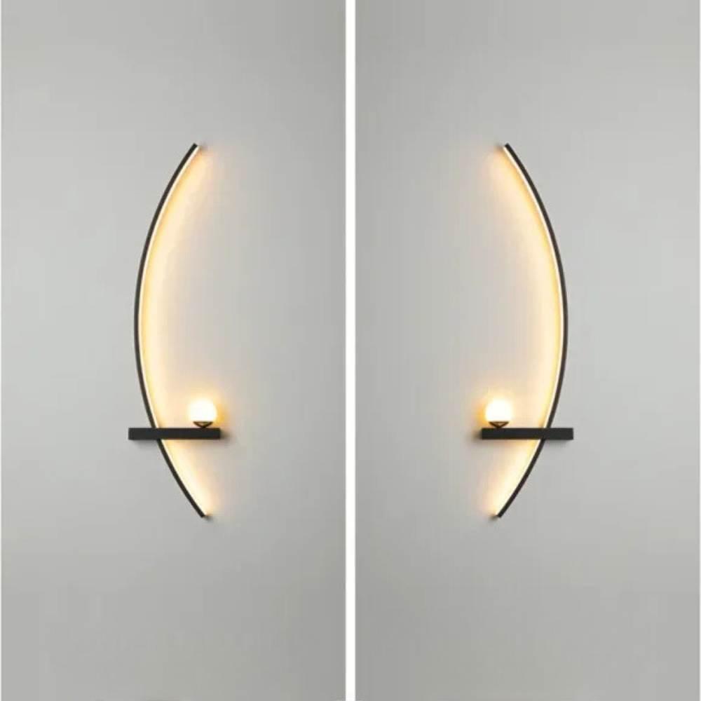 Applique Murale Arc Demi-Cercle