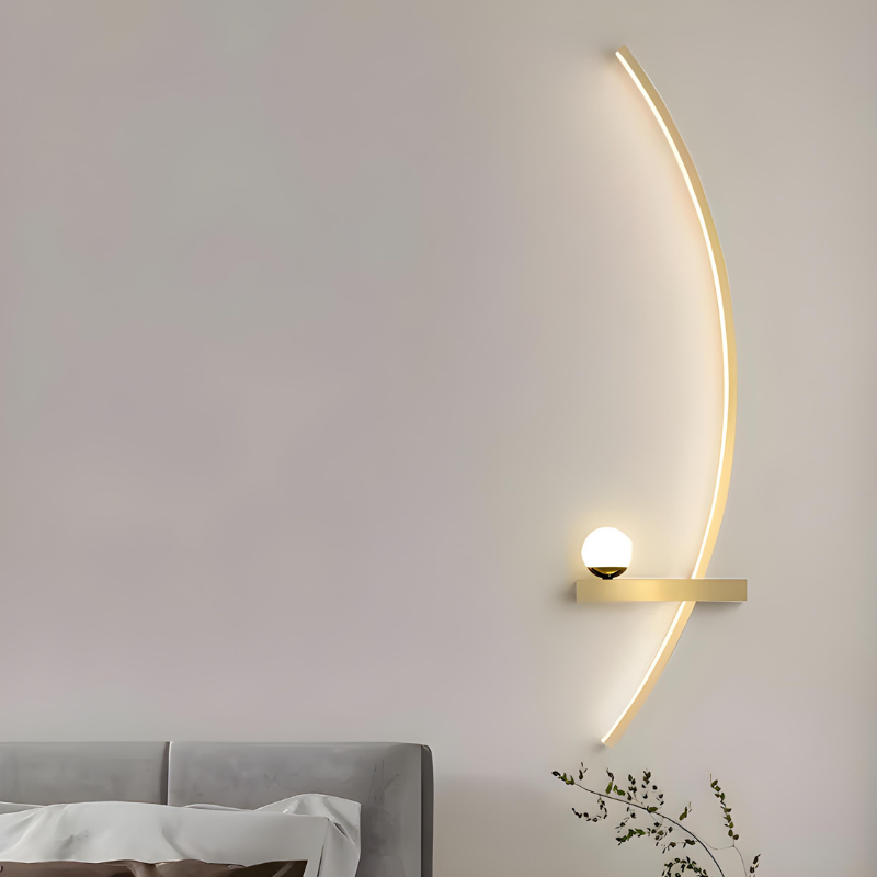 Applique Murale Arc Demi-Cercle