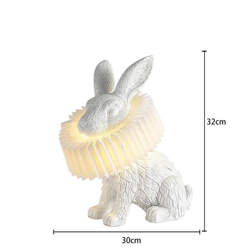 Lampe Veilleuse Lapin Résine