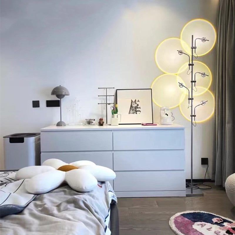 Lampadaire Linéaire Trait Lumineux