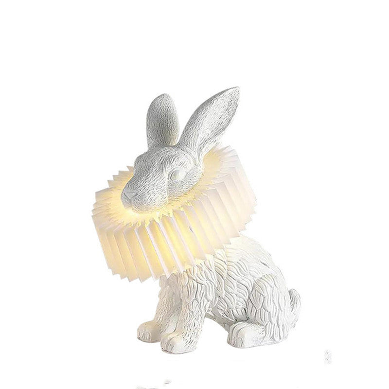 Lampe Veilleuse Lapin Résine