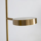 Lampadaire Métal Noir Or Design