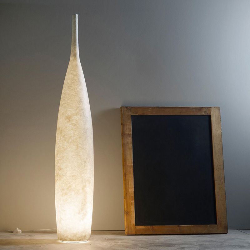 Lampadaire Bouteille Résine LED
