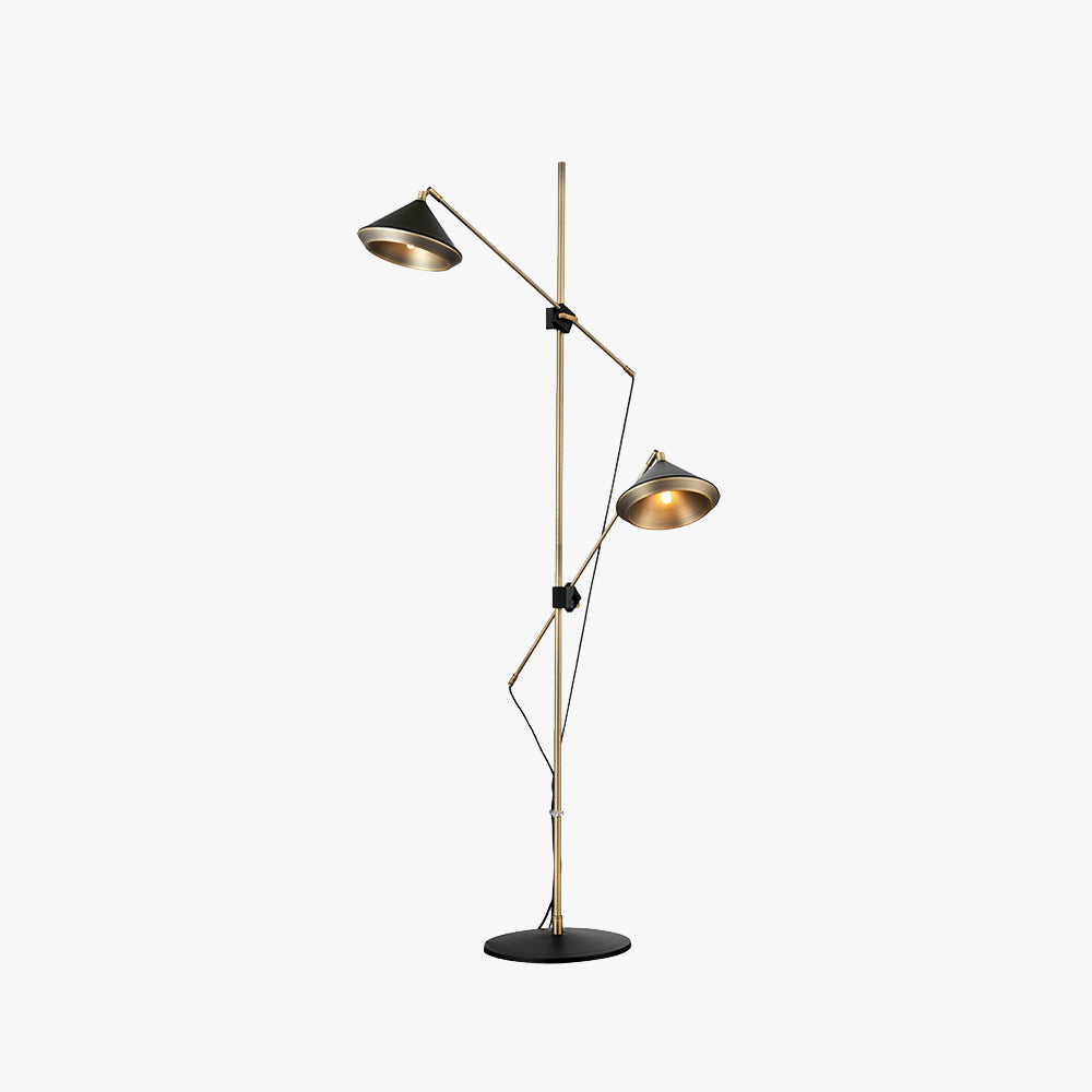 Lampadaire Dôme Vintage Laiton