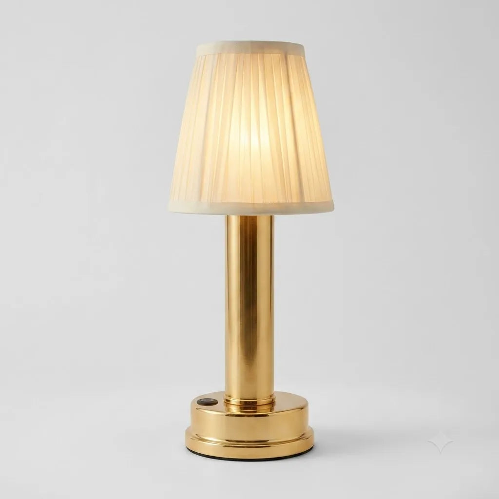 Lampe de Table LED Sans Fil Tissu