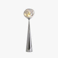 Lampadaire design italien métal acrylique rose doré or chromé gris salon