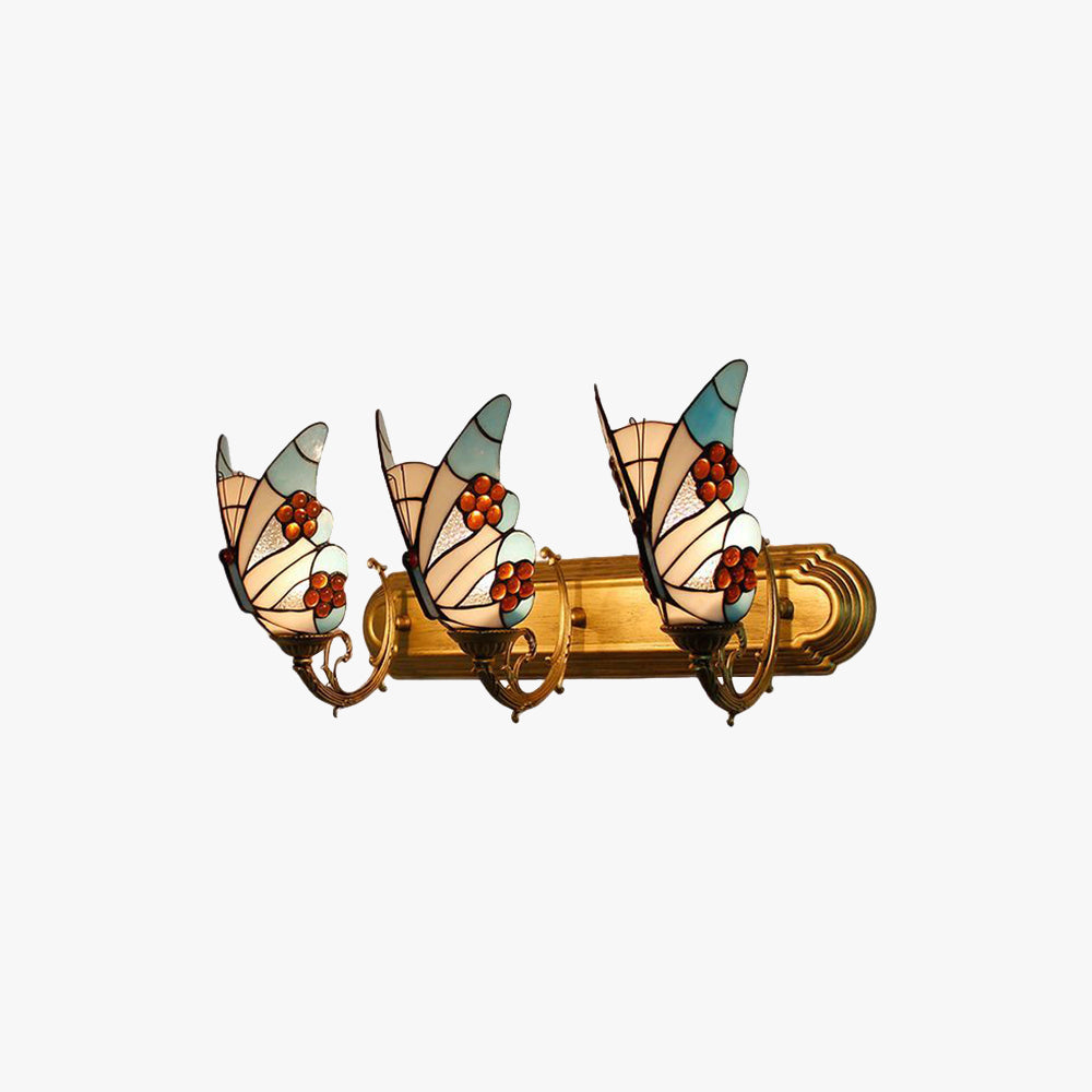 Applique Murale Papillon Tiffany