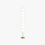 Lampadaire Multi-Globe Laiton Blanc