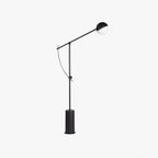 Lampadaire Globe Linéaire Noir