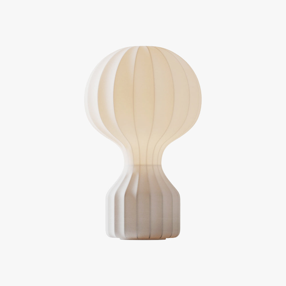 Lampe de Table Soie Blanche