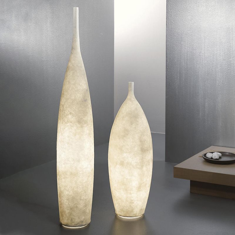 Lampadaire Bouteille Résine LED
