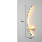 Applique Murale Arc Demi-Cercle