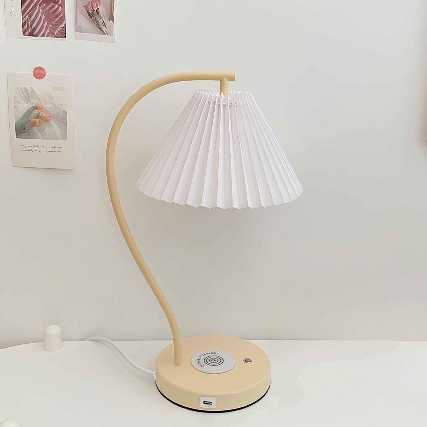 Lampe de Table Plissé Nordique
