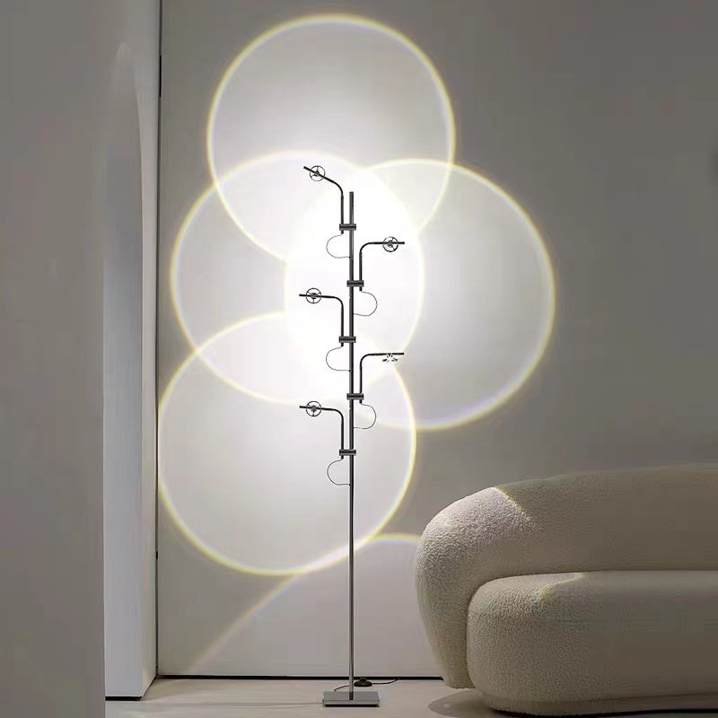 Lampadaire Linéaire Trait Lumineux
