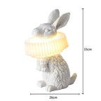 Lampe Veilleuse Lapin Résine