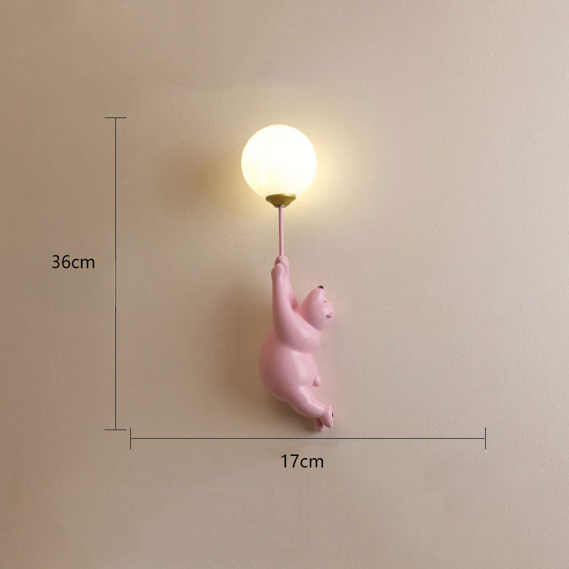 Applique Murale Ours Ballon