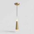 Suspension LED NordicDrop dorée design scandinave minimaliste salon