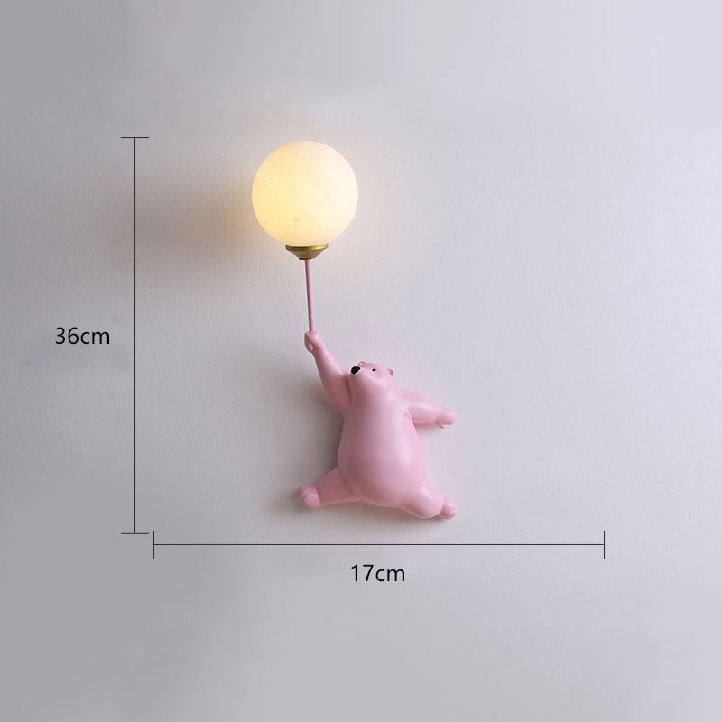 Applique Murale Ours Ballon