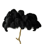 Lampadaire Fleur Plumes Coloré