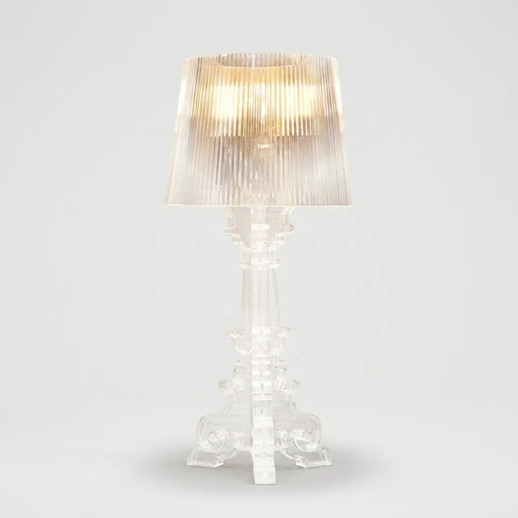 Lampe de Table Cylindre Acrylique