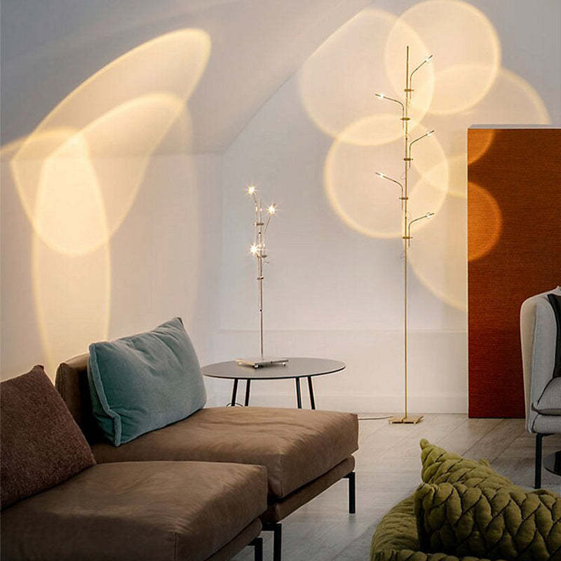 Lampadaire Linéaire Trait Lumineux