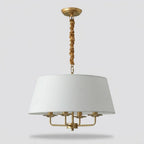 Suspension Tissu Vintage Bohème