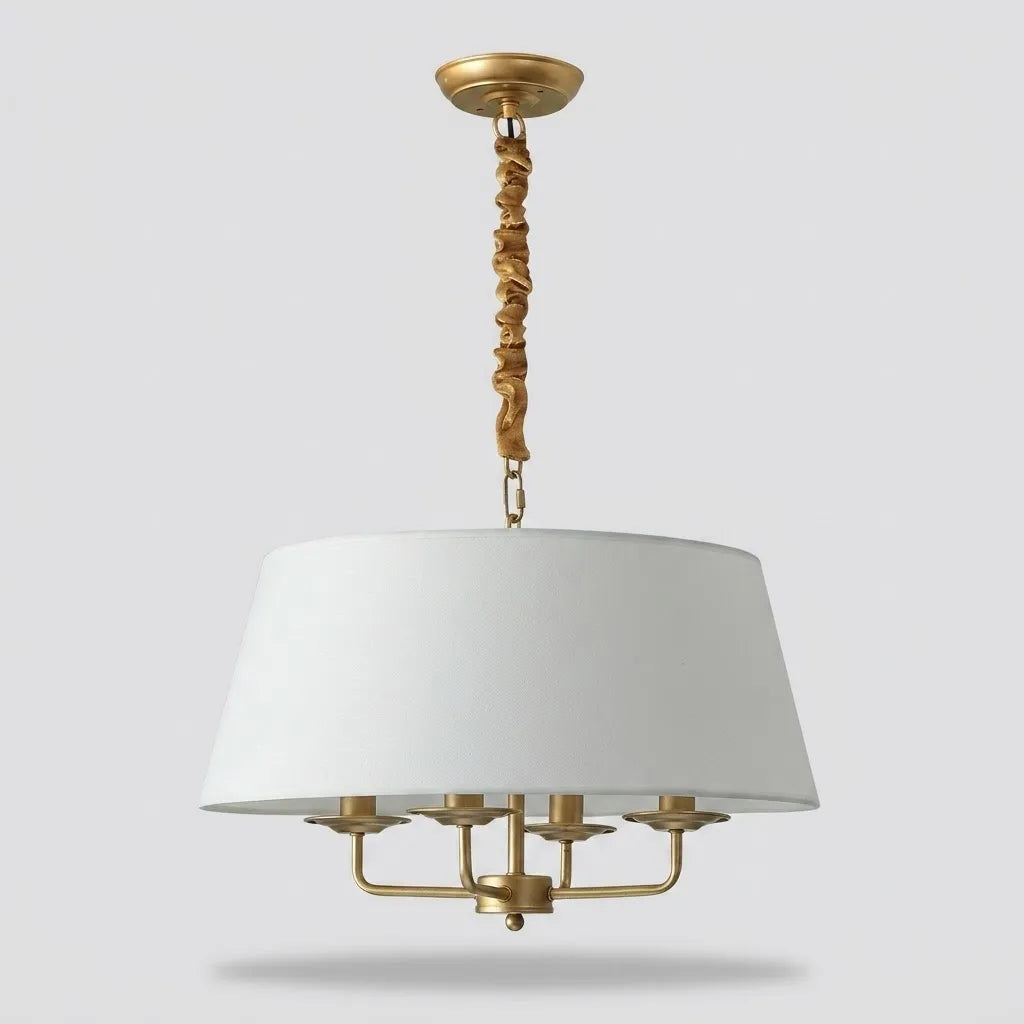 Suspension Tissu Vintage Bohème