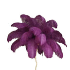 Lampadaire Fleur Plumes Coloré