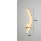 Applique Murale Arc Demi-Cercle