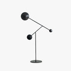 Lampadaire Rond Métal Noir Premium
