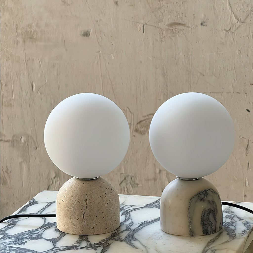 Lampe de Table Marbre