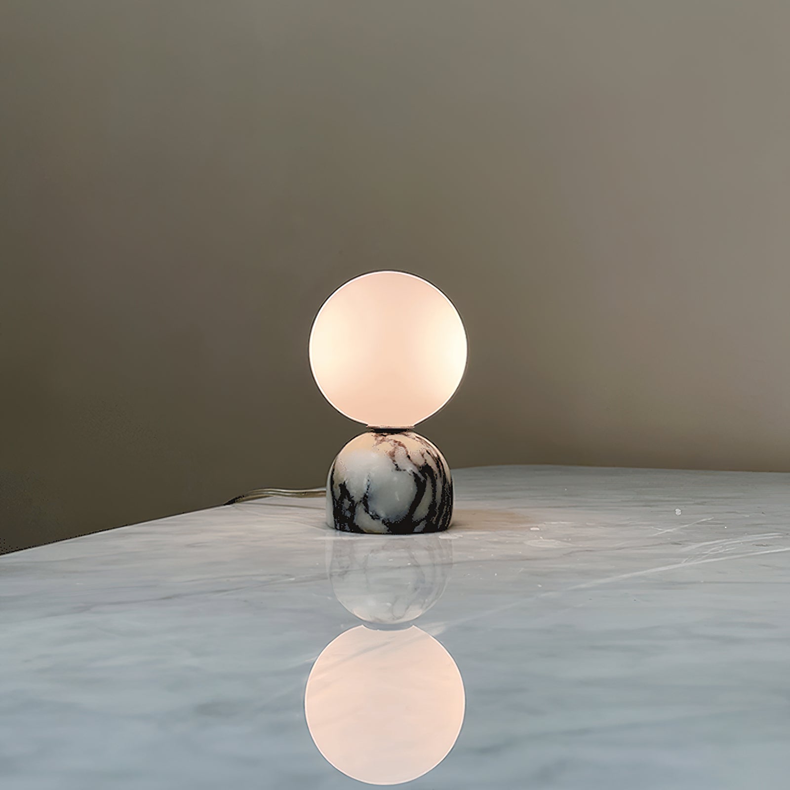Lampe de Table Marbre