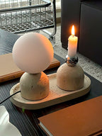 Lampe de Table Marbre