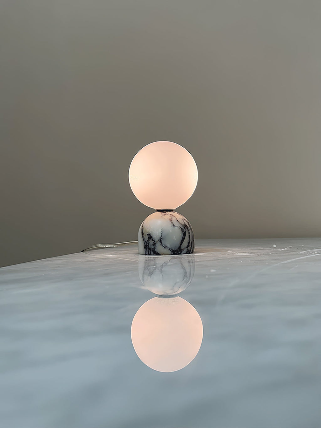 Lampe de Table Marbre